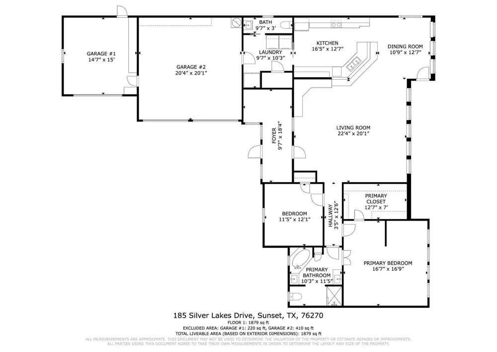 185 Silver Lakes Drive Sunset, TX 76270