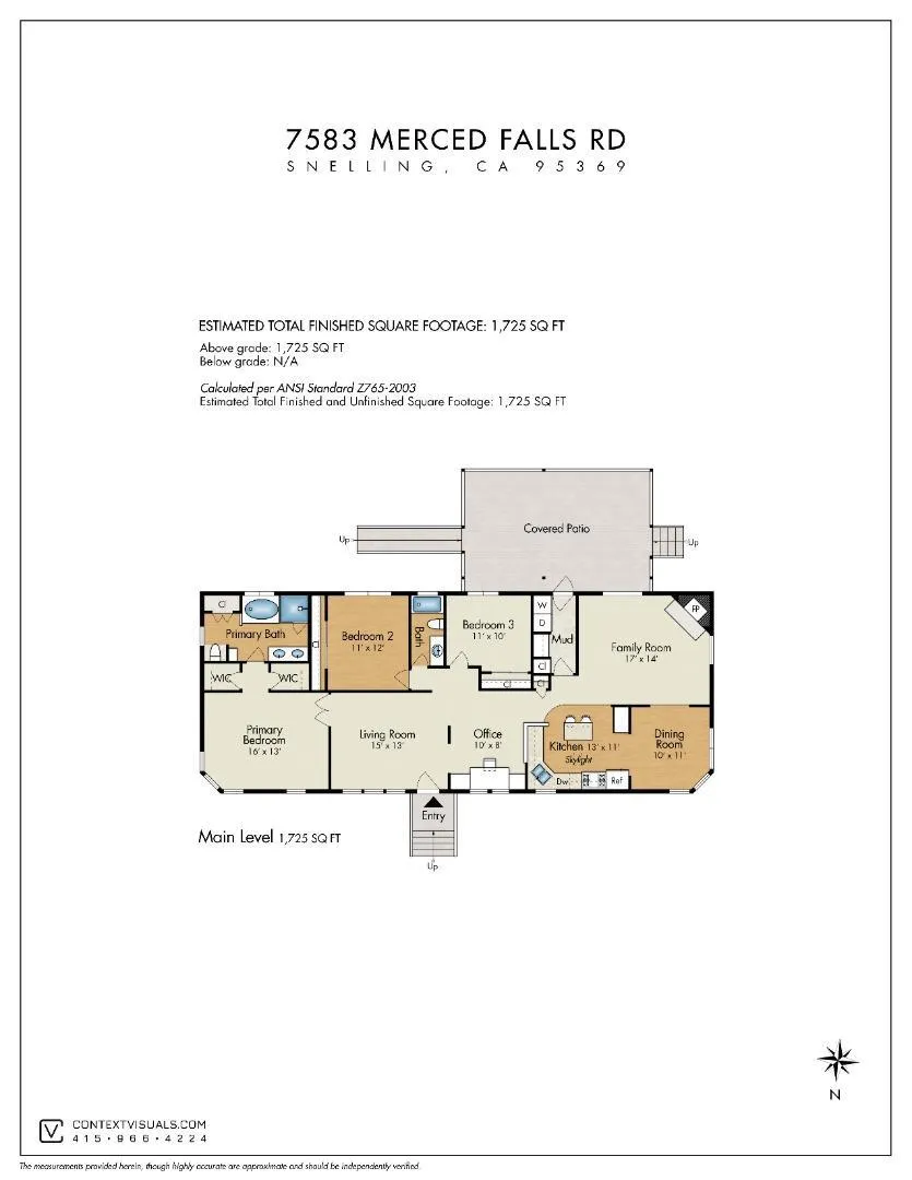 7555 Merced Falls Road Snelling, CA 95369
