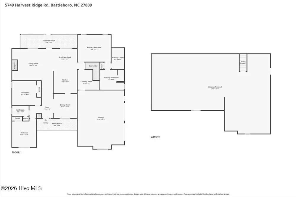 5749 Harvest Ridge Road Battleboro, NC 27809