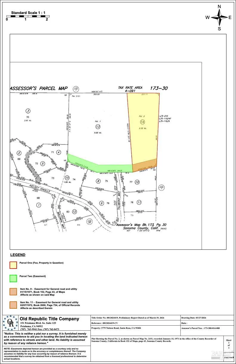3779 Nielsen Road Santa Rosa, CA 95404