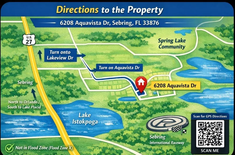 6208 AQUAVISTA DRIVE Sebring, FL 33876