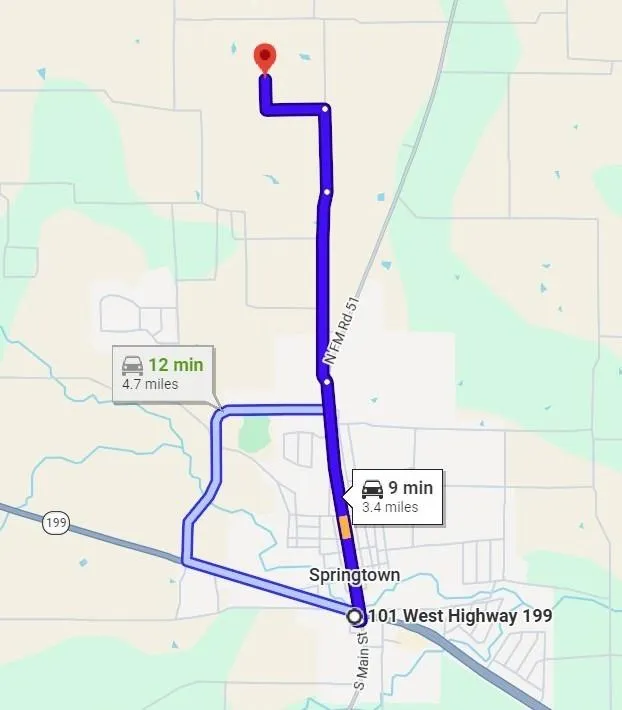 Keeter Springs Road Springtown, TX 76082