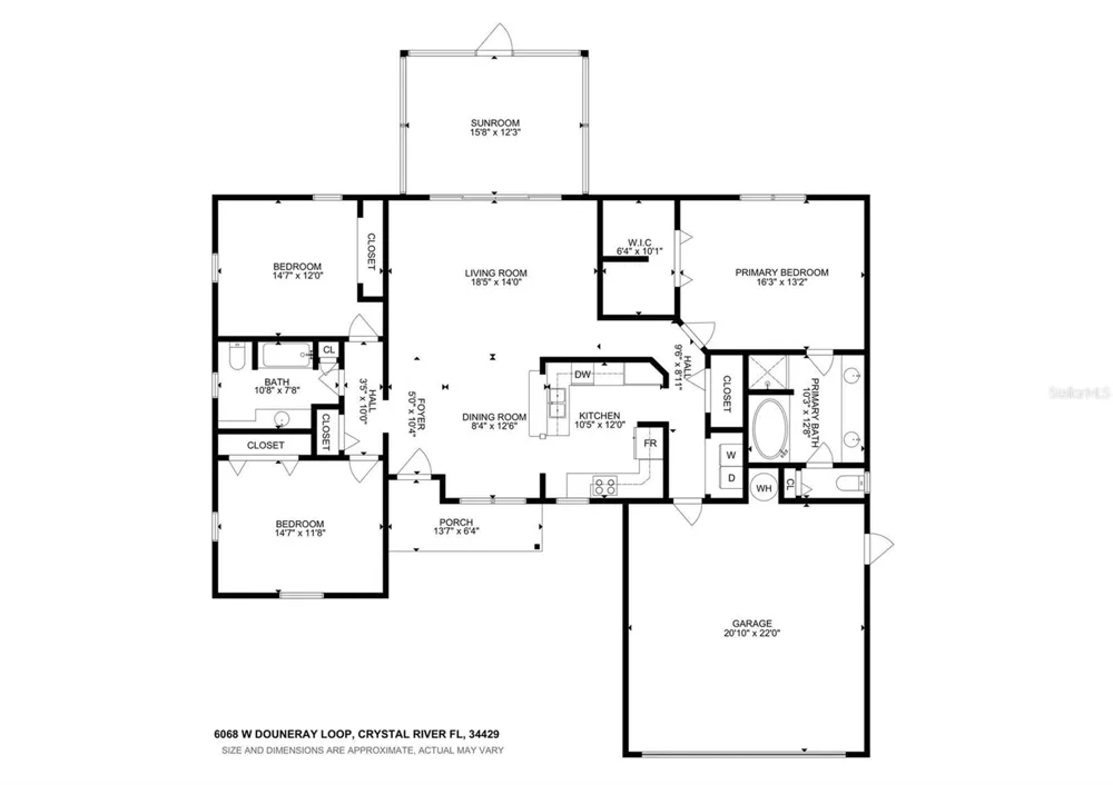 6068 W DOUNERAY LOOP Crystal River, FL 34429