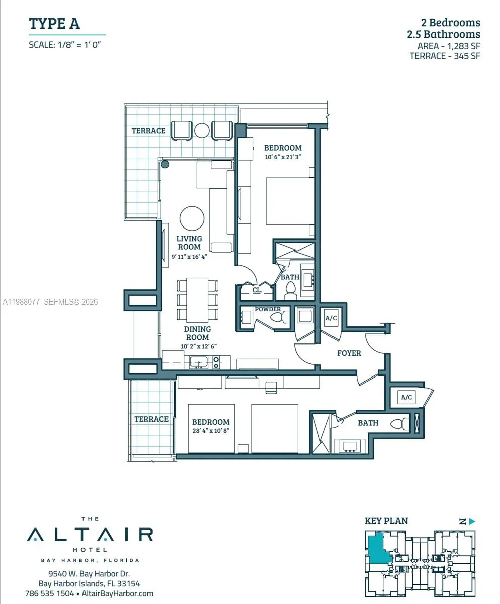 9540 W Bay Harbor Dr #301 Bay Harbor Islands, FL 33154