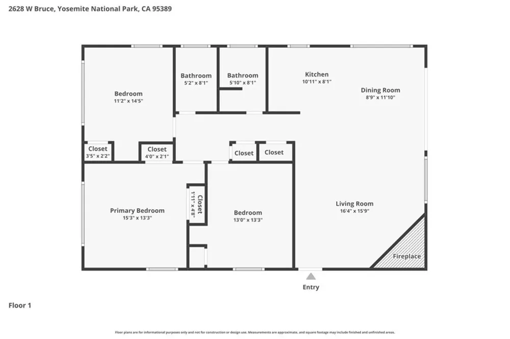 2628 W Bruce Wawona, CA 95389