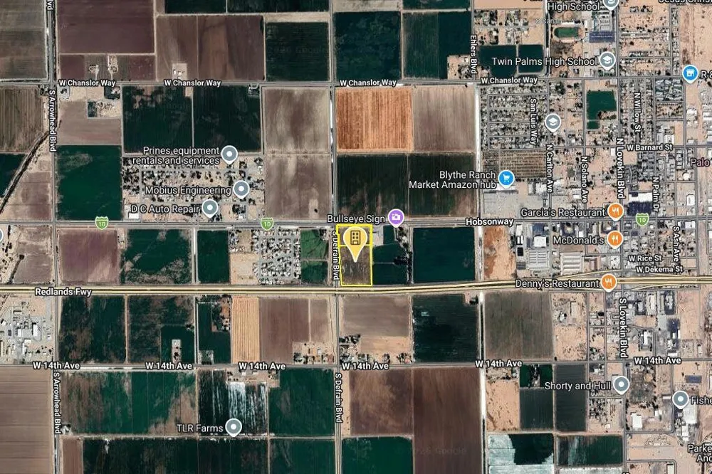 1800 Hobsonway Blythe, CA 92225