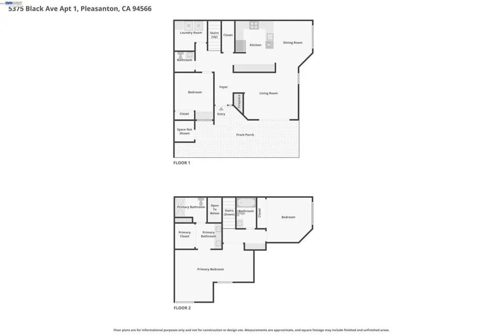5375 Black Ave #1 Pleasanton, CA 94566