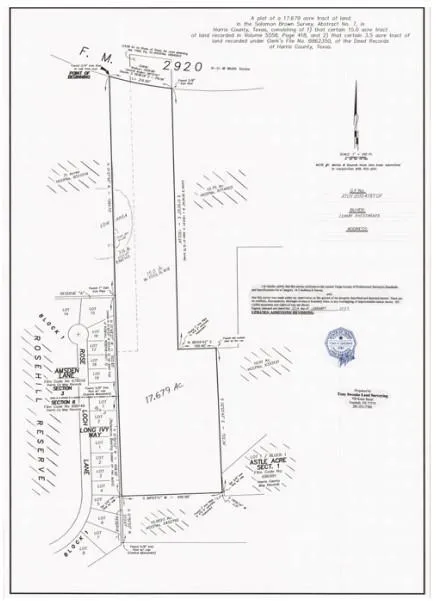 Fm 2920 Tomball, TX 77377