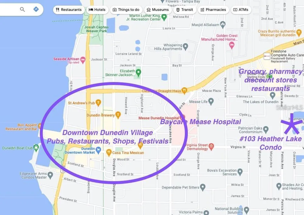 841 PATRICIA AVENUE #103 Dunedin, FL 34698