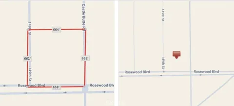 Castle Butee Rd and Rosewood Blvd