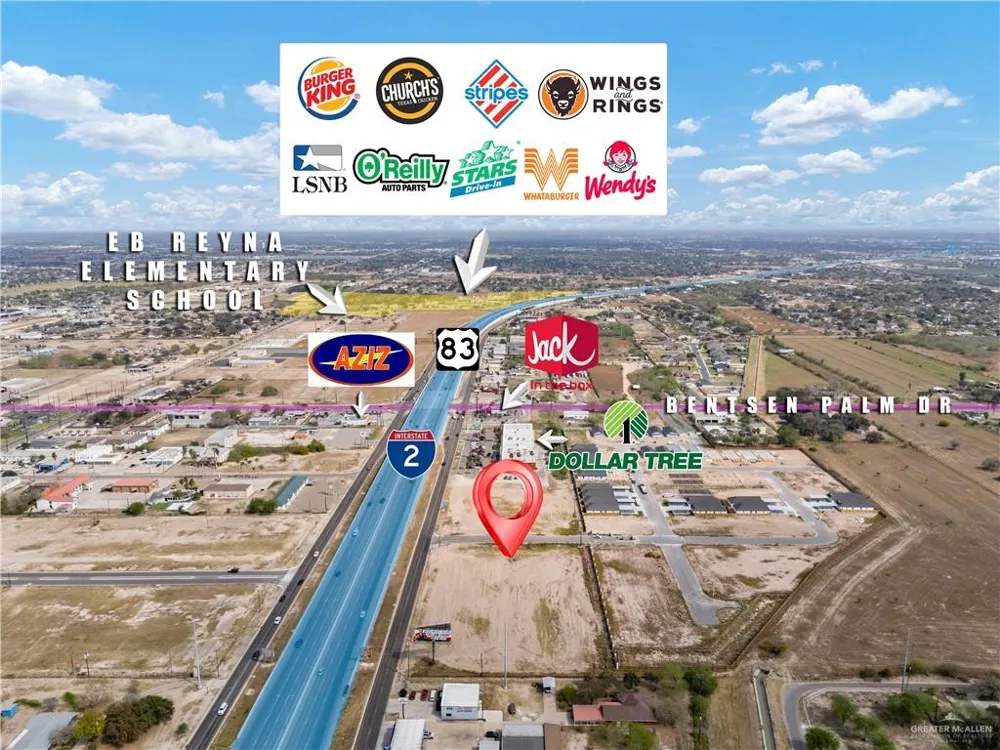 Lot 2 W Palma Vista Drive Palmview, TX 78572