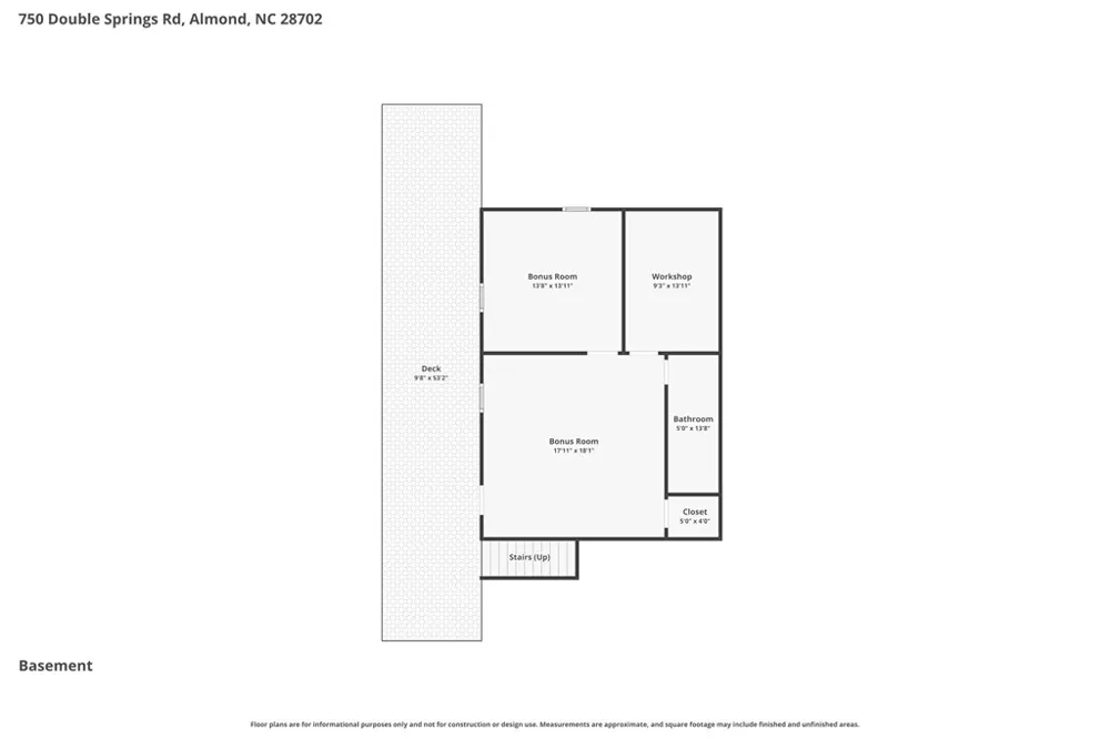 Double Springs Drive Almond, NC 28702