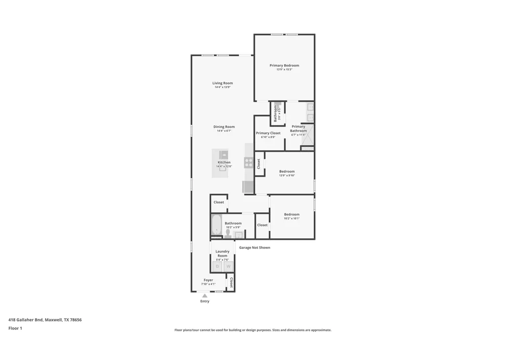 418 GALLAHER Bend Maxwell, TX 78656