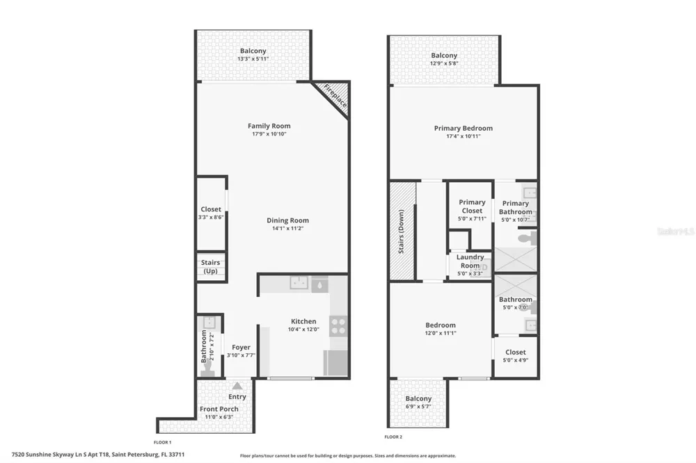 7520 SUNSHINE SKYWAY LANE S #T18 St Petersburg, FL 33711