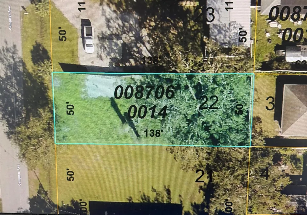 Lot 22 CAMPHOR AVENUE Sarasota, FL 34231