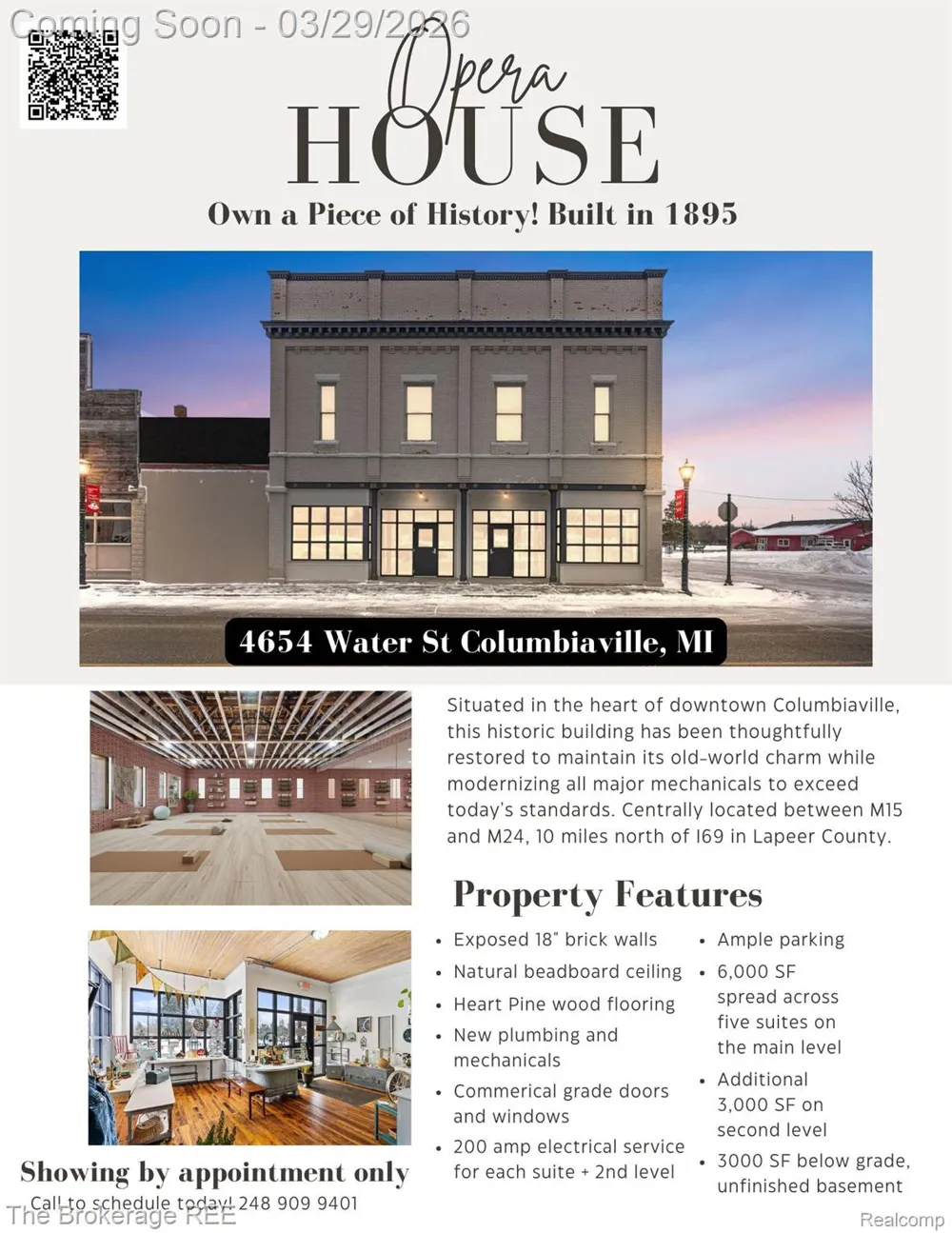 4654 WATER STREET Columbiaville Village, MI 48421