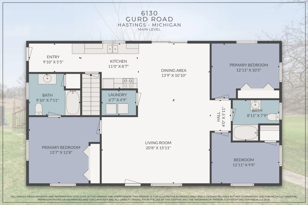 6130 Gurd Road Hope Township, MI 49058