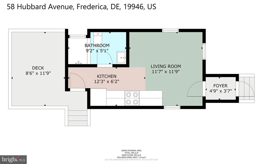 58 HUBBARD AVENUE Frederica, DE 19946