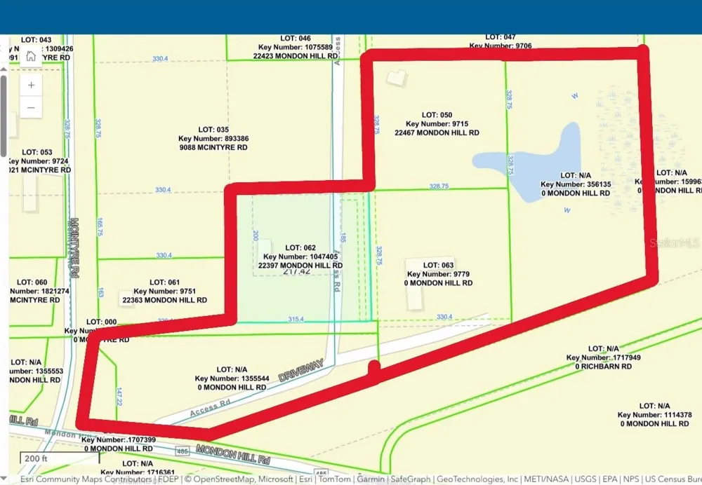 22397 MONDON HILL ROAD Brooksville, FL 34601