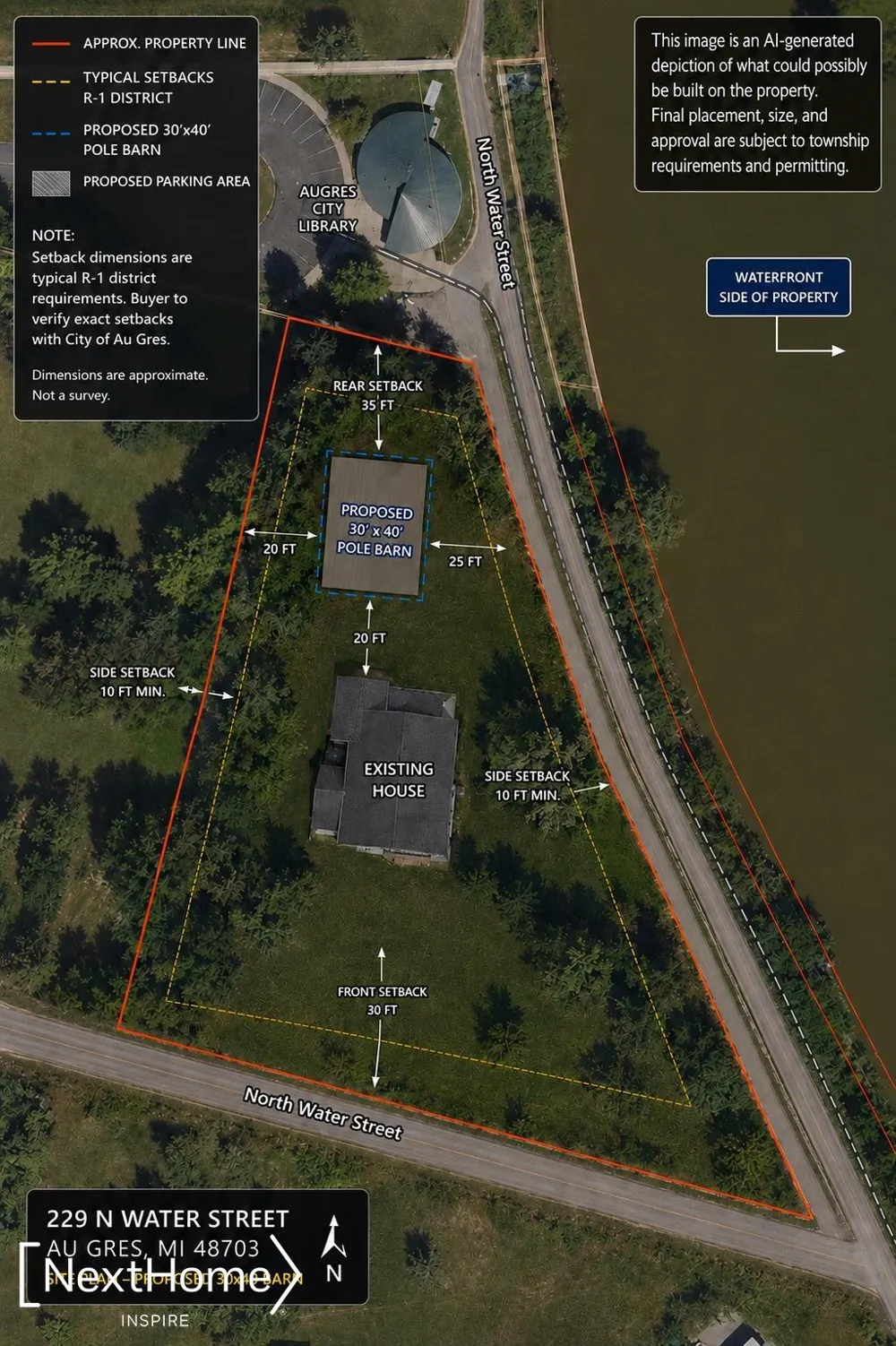 229 Water Street Au Gres City, MI 48703