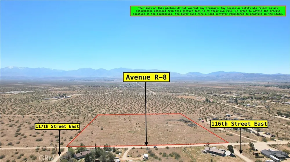 Corner of Avenue R-8 and 116th Street East E Littlerock, CA 93543