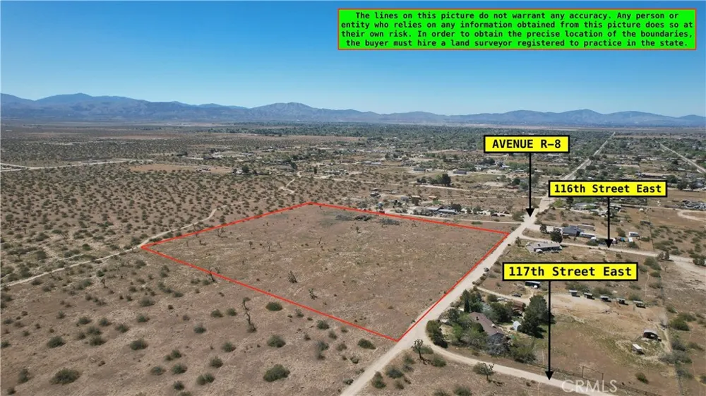 Corner of Avenue R-8 and 116th Street East E Littlerock, CA 93543