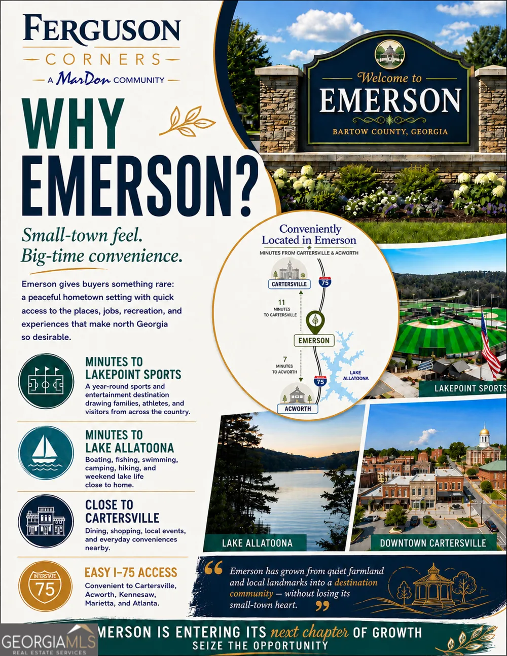 141 Old Alabama RD Emerson, GA 30137