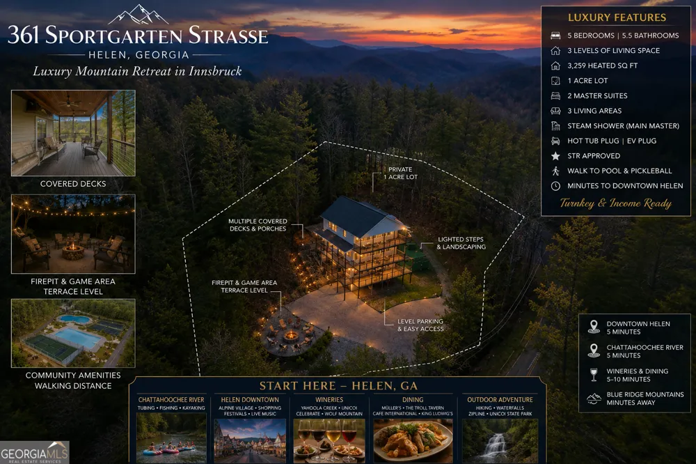 361 Sportarten Strasse Helen, GA 30545
