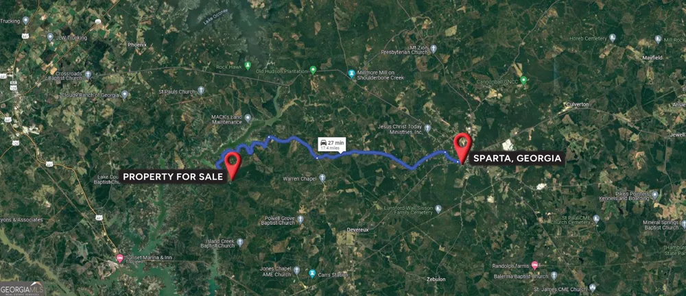 166 Lake Crest DR Sparta, GA 31087