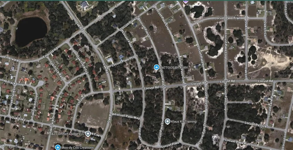 Lot 1 LOCUST PASS COURSE ocala, FL 34472