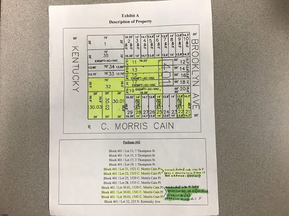 1521 C. Morris Cain Place Atlantic City, NJ 08401
