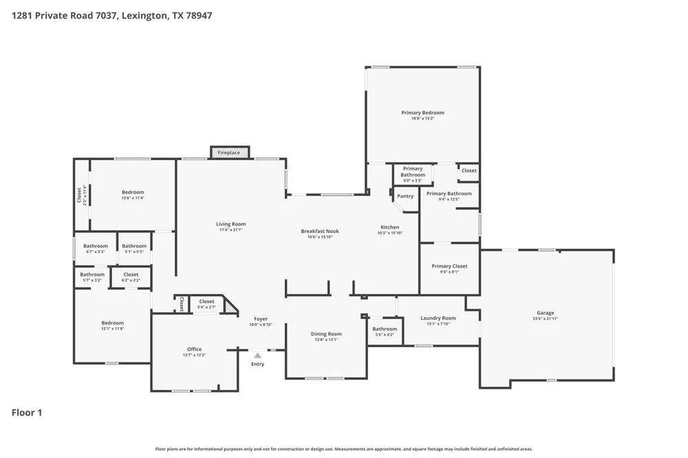1281 Private Road 7037 Lexington, TX 78947