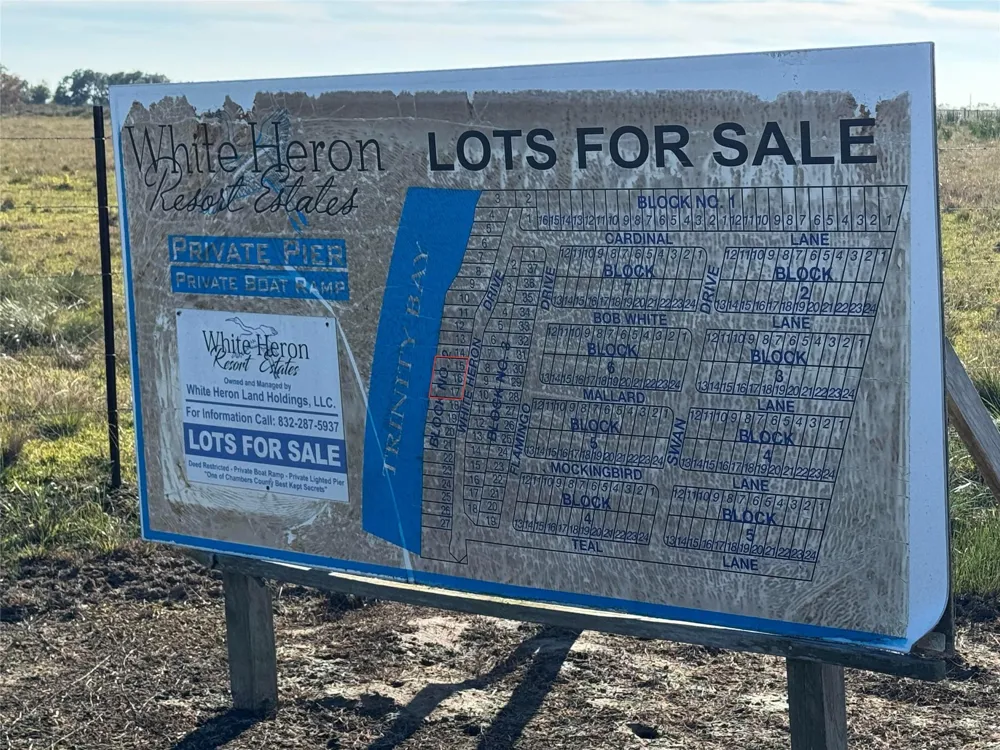 White Heron Drive Anahuac, TX 77514