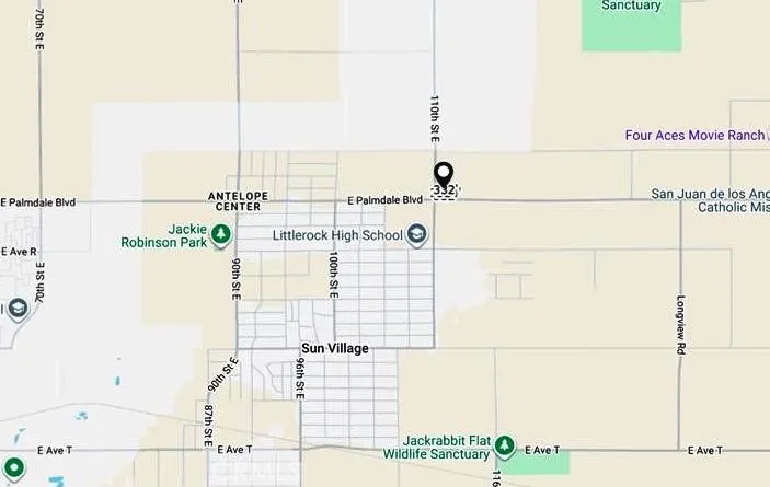 12 Palmdale & 110th - APN 3049-010-012 Sun Village, CA 93543