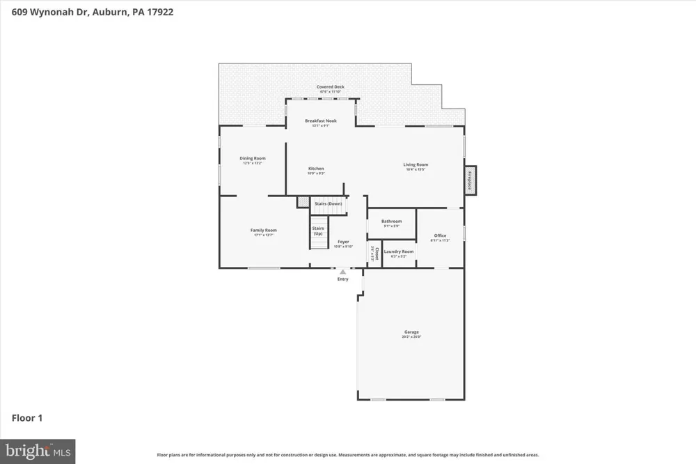 609 WYNONAH DR Auburn, PA 17922