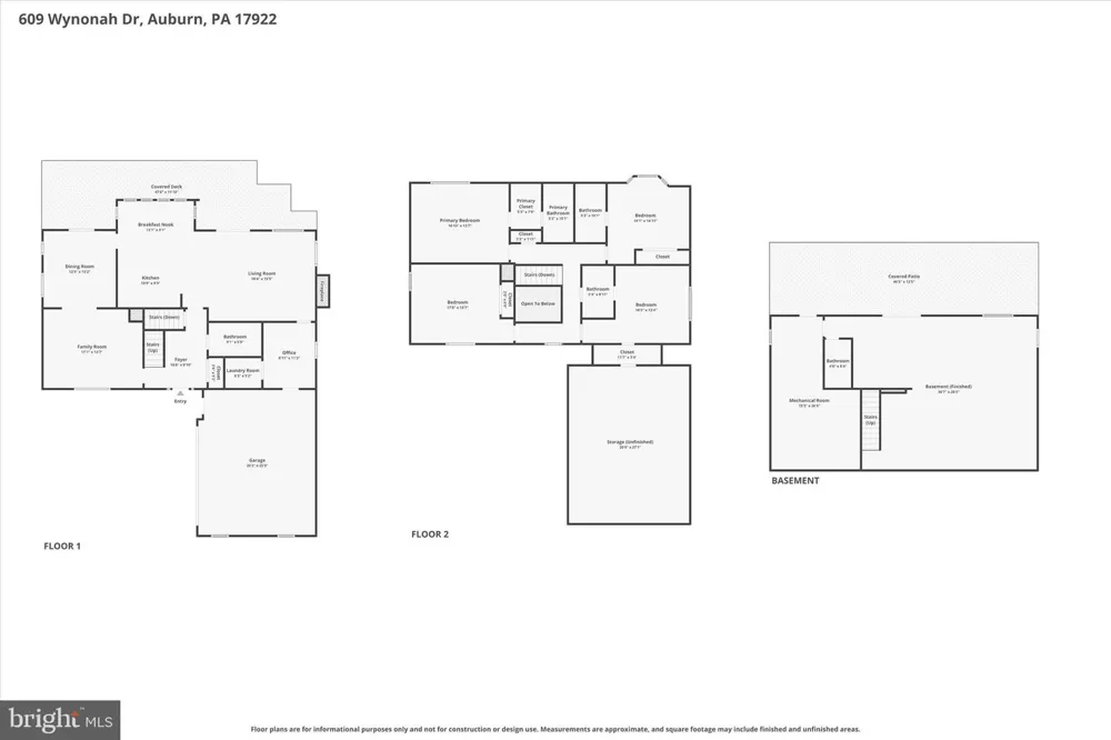 609 WYNONAH DR Auburn, PA 17922