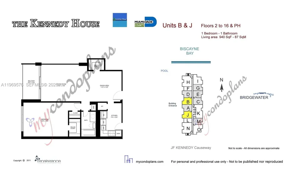 1865 79th St Cswy #16J North Bay Village, FL 33141