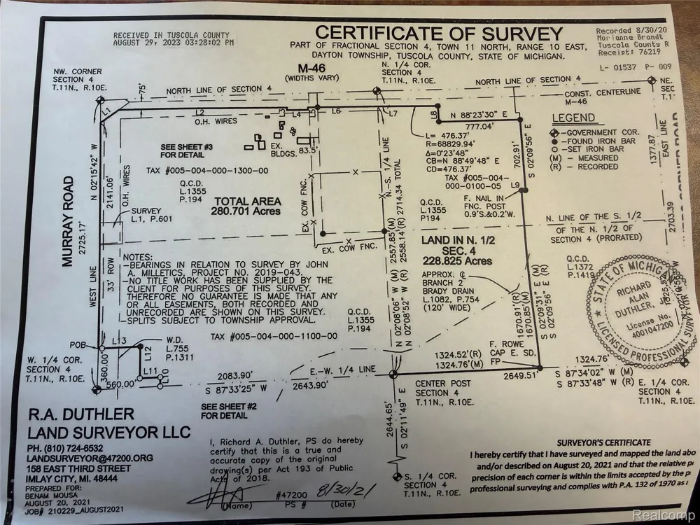 3160 E Sanilac Road Dayton Township, MI 48741
