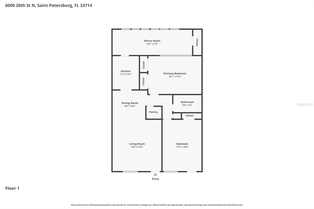 6000 20TH STREET #144 St Petersburg, FL 33714