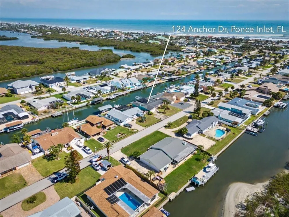 124 ANCHOR DRIVE Ponce Inlet, FL 32127