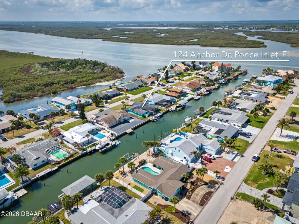 124 Anchor Drive Ponce Inlet, FL 32127