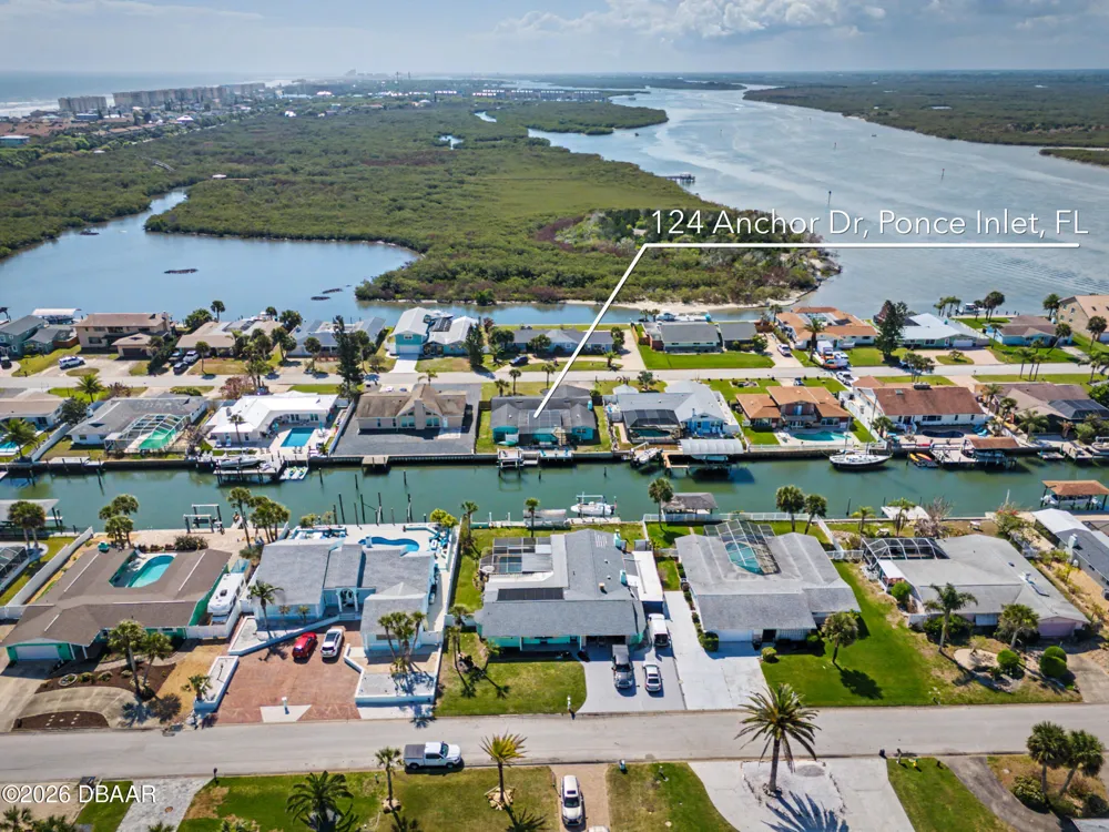 124 Anchor Drive Ponce Inlet, FL 32127
