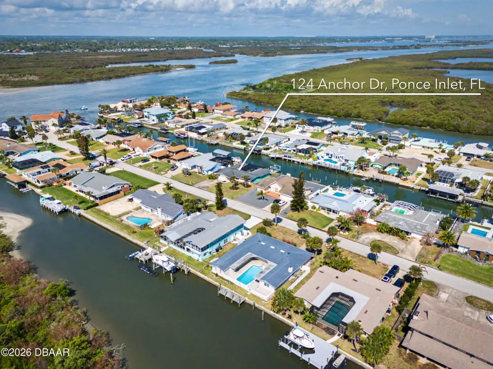 124 Anchor Drive Ponce Inlet, FL 32127