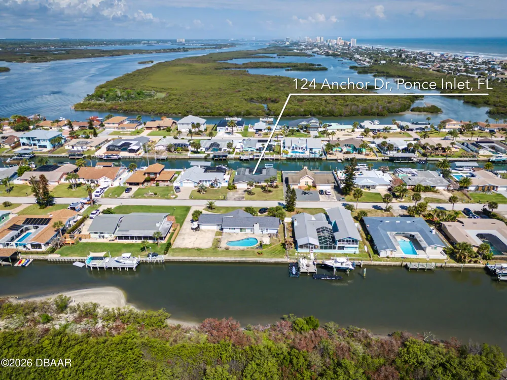 124 Anchor Drive Ponce Inlet, FL 32127