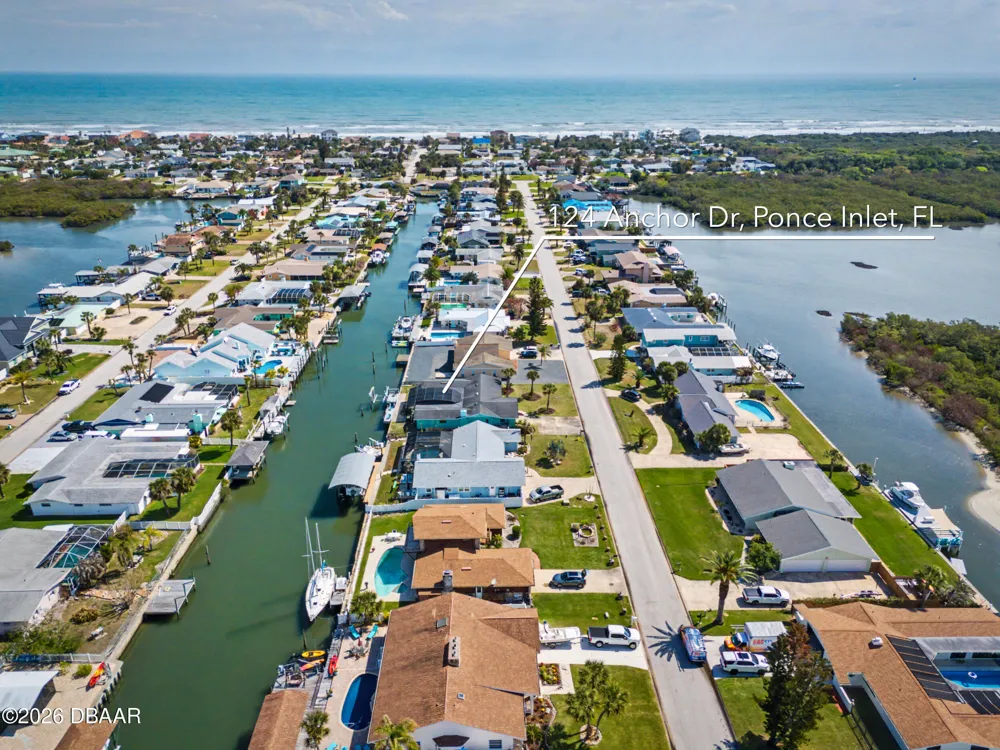 124 Anchor Drive Ponce Inlet, FL 32127