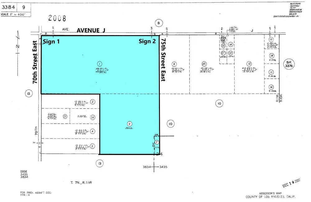 70 E & Avenue J Lancaster, CA 93535