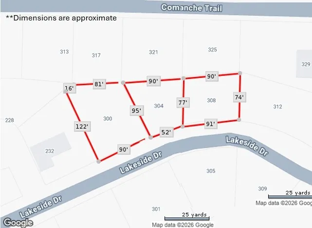 300 Lakeside Drive #304, 308 West Tawakoni, TX 75474
