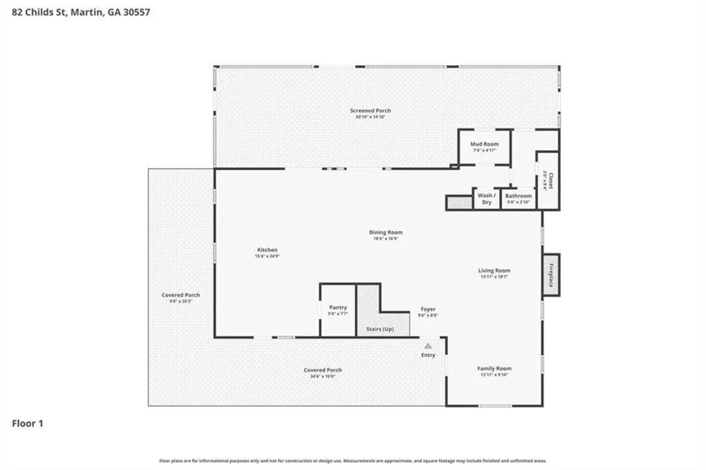 82 Childs Street Martin, GA 30557