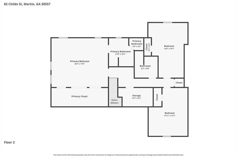 82 Childs Street Martin, GA 30557