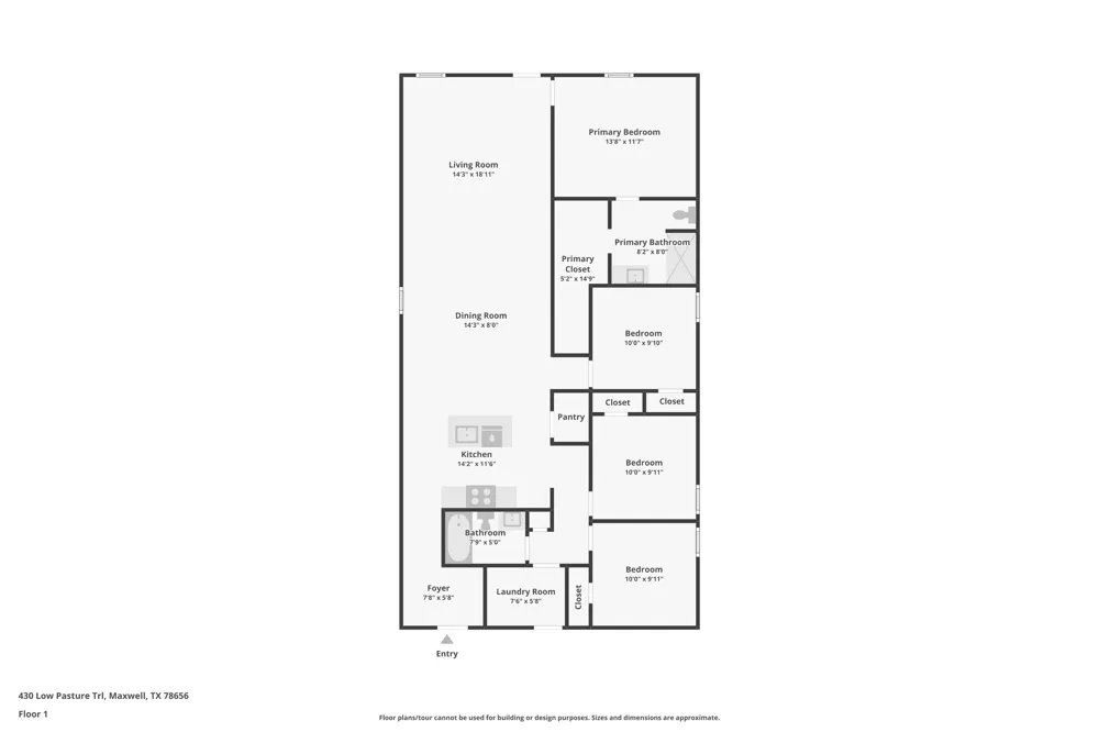 430 LOW PASTURE TRAIL Maxwell, TX 78656